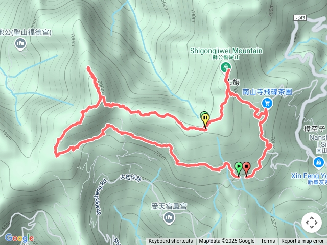 1140527東昇茶坊.鑽石峰.人面頭山.獅公髻尾山O型