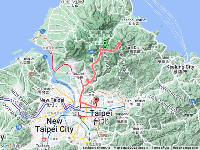磺嘴山磺嘴池北峰西峰翠翠谷