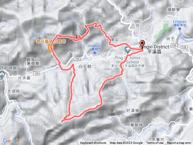 20230516 平溪三尖 - 峰頭尖 薯榔尖 石筍尖 環狀