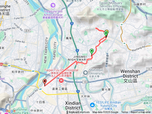 短且輕鬆路線