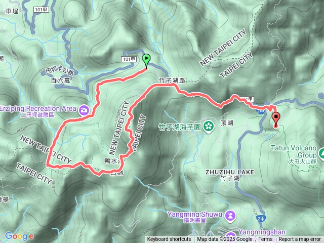 台北大縱走第二段