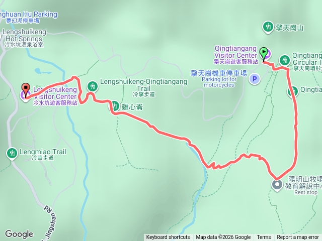 擎天崗冷水坑
