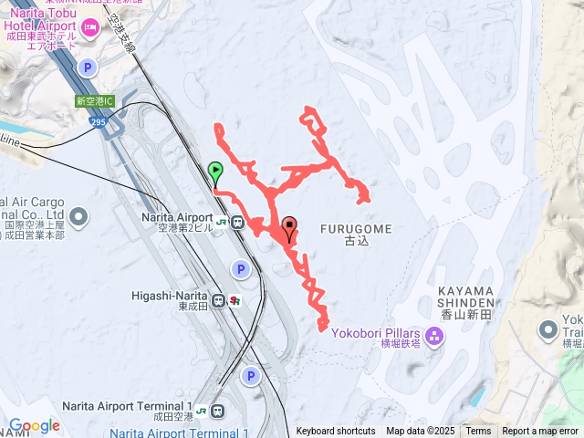 東京行（第五天）-成田機場月台遊