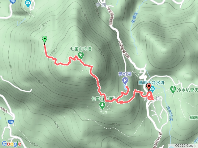 0814小油坑七星山主峰東峰冷水坑