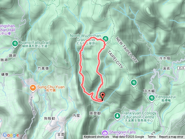 20251005內雙溪古道-北五指山-荷蘭古道O型