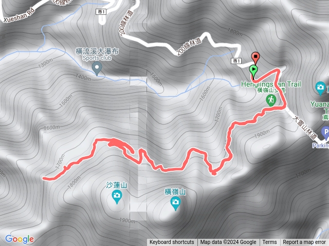 橫嶺山木馬步道探路之旅預覽圖