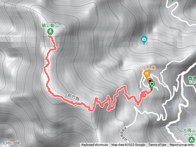 鵝公髻山（山上人家進入）