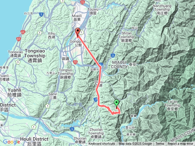 2025719馬那邦山、細道邦山