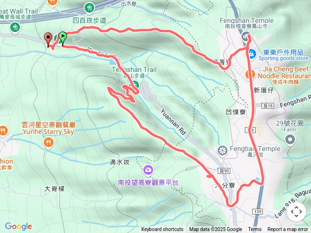 藤山步道訓練