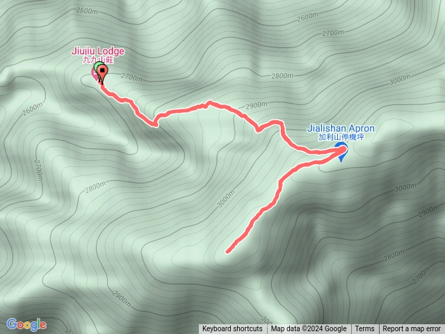大霸群峰Day01：九九山莊到加利山來回預覽圖