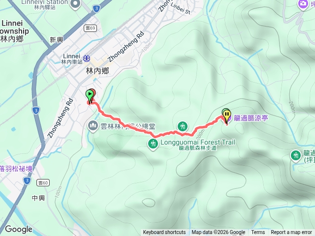 龍過脈森林步道-鐵管坑入口-兔仔嶺涼亭預覽圖