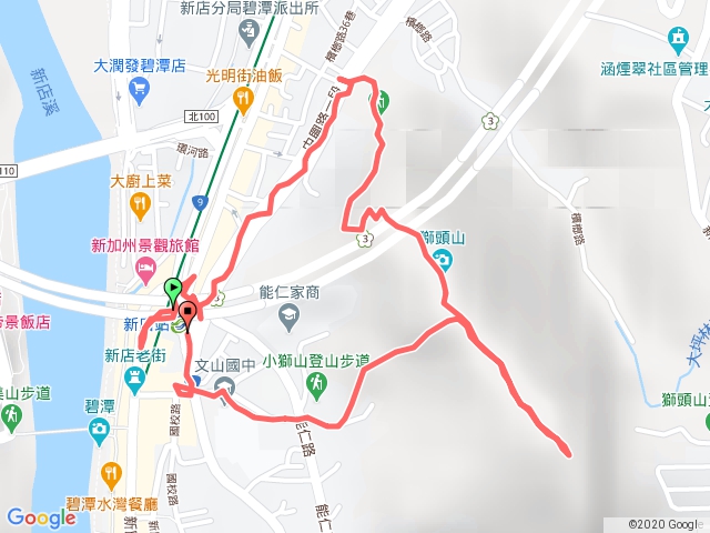 200711新店小獅山步道