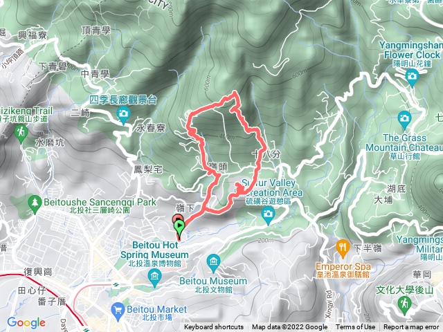 中正山親山步道O型
