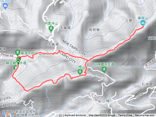 二格山o型+筆架山