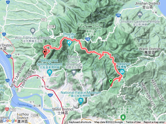 聖人橋至清天宮，10連峰