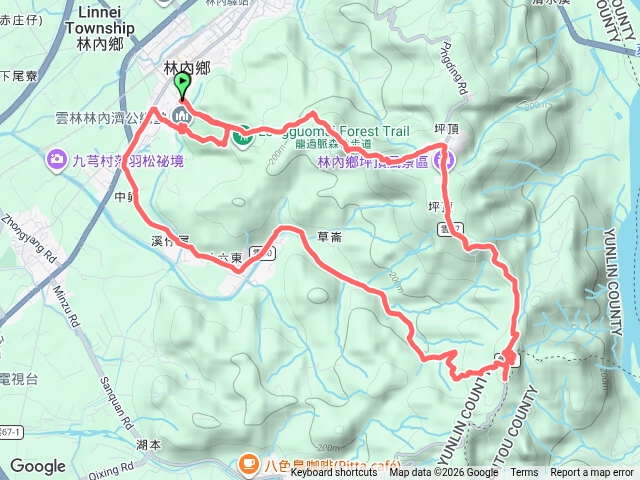 龍過脈步道〔斗六東O繞回〕預覽圖