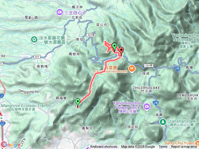 清天宮上菜公坑山