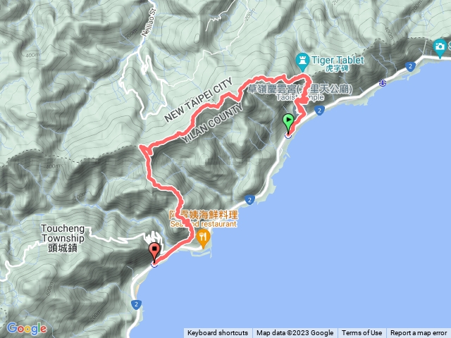 桃源谷(大里火車站上>下大溪火車站)