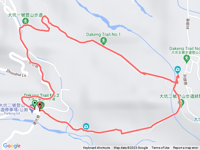 台中大坑1＆2步道