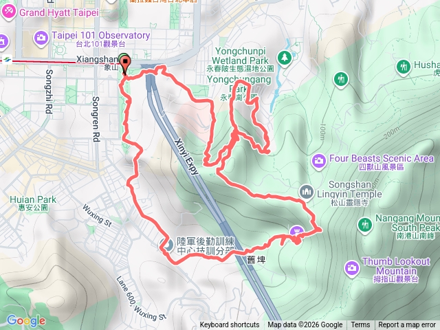 和興礦坑接象山步道