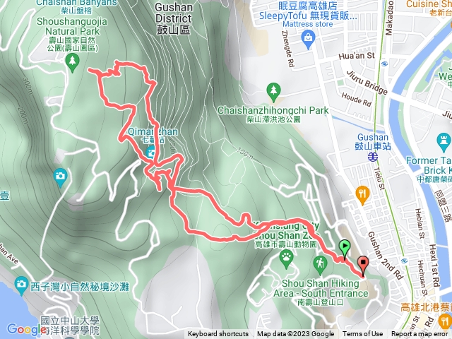 南壽山山豬溝虎洞美谷溝