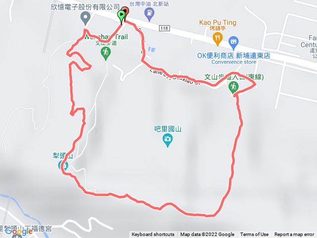 新竹新埔文山步道