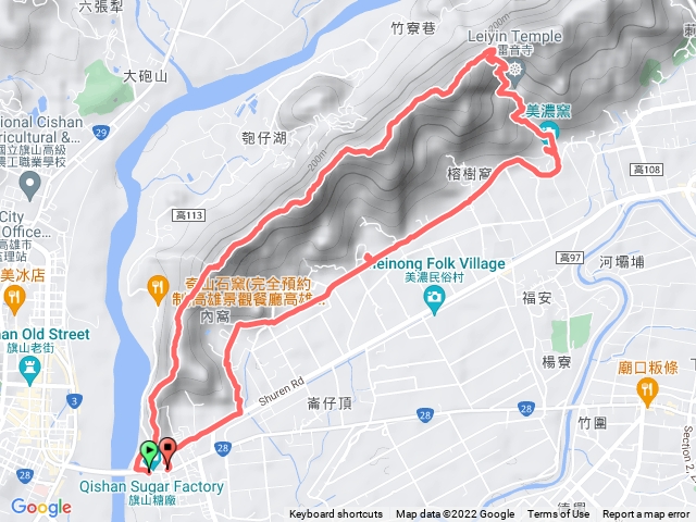 20221025旗靈縱走O繞