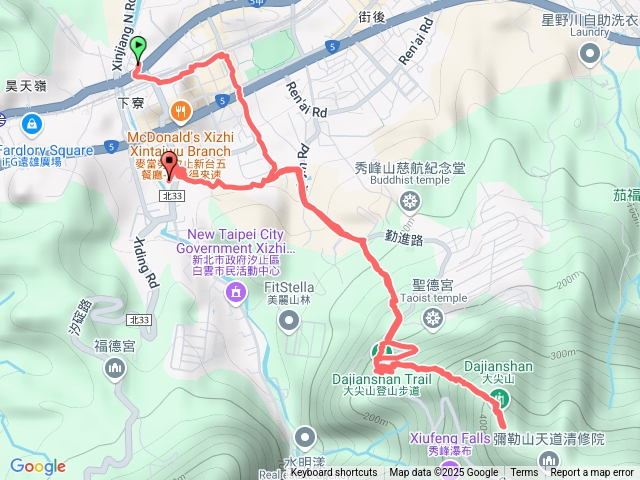 汐科站天秀宮大尖山