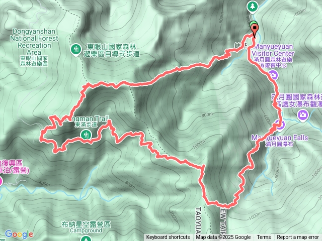 滿東滿O型(親子峰、啦卡山)預覽圖