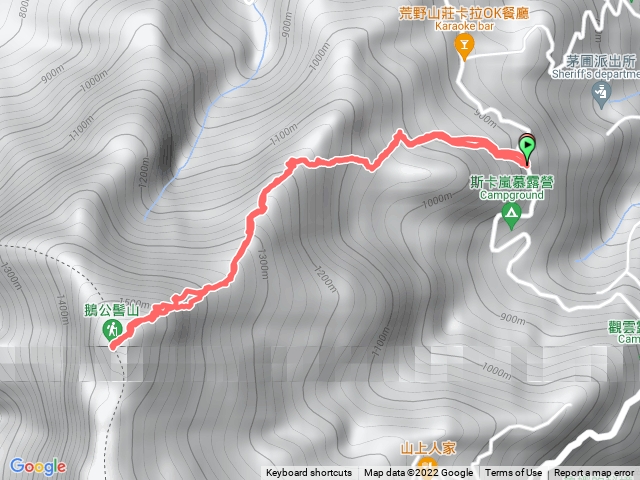 鵝公髻山 