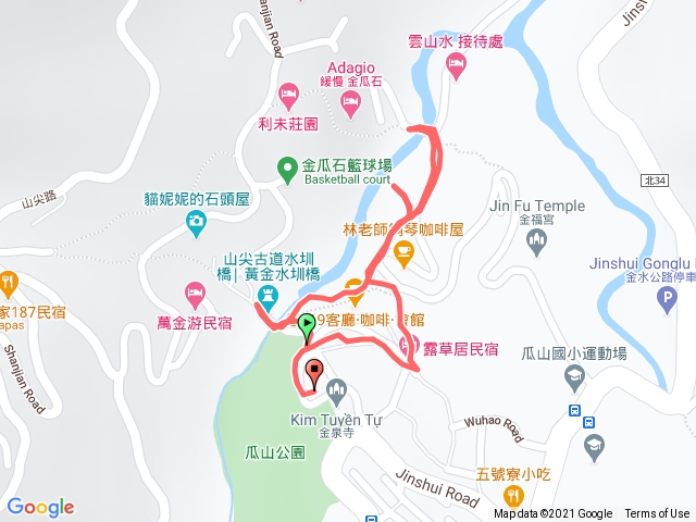 山間古道水圳橋