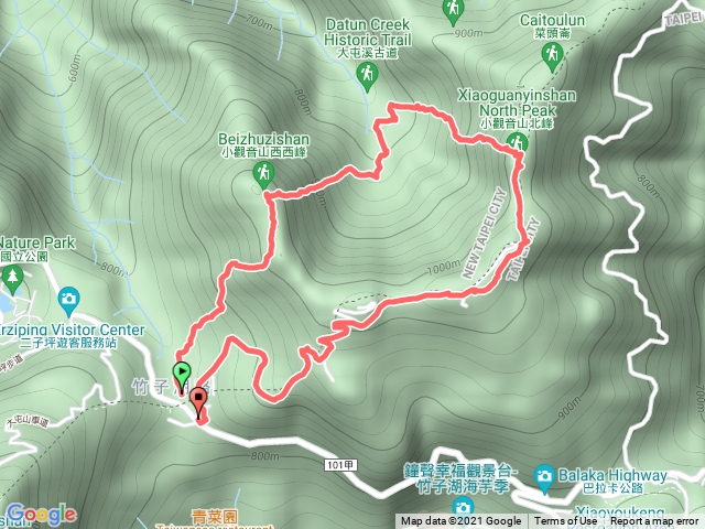 小觀音山小O縱走
