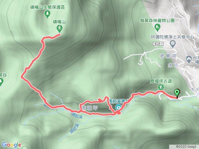 2018-10-06  萬里 大坪崙-頭前溪瀑布-鹿崛坪山-磺嘴山