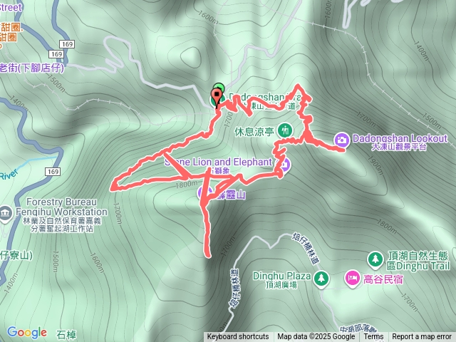 多林-霹靂山-大棟山O走