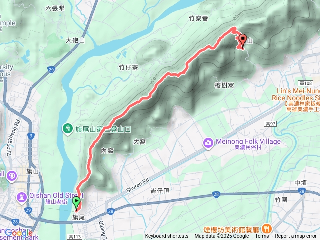 旗靈縱走(旗尾山第一登山口上，靈山頂福德祠下)預覽圖