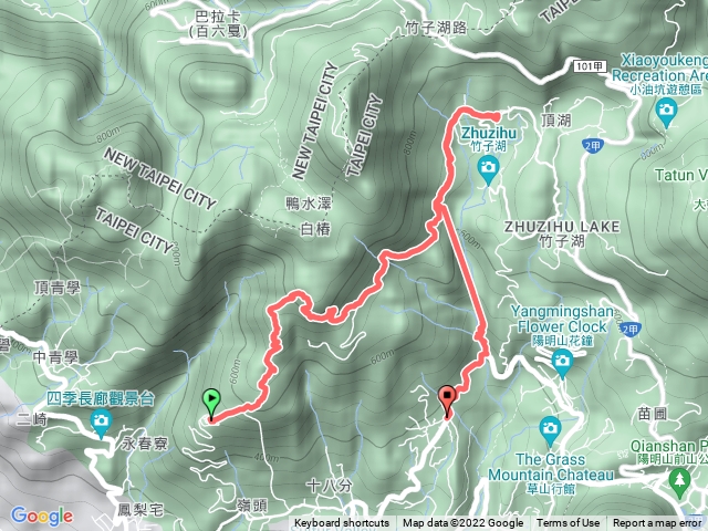 20221218 W7 中正山、青楓步道、猴崁古道