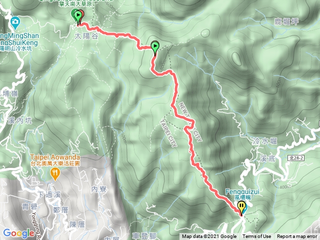 擎天崗至風櫃嘴