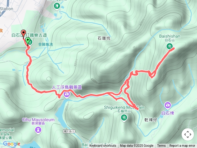 打鐵寮+白石山