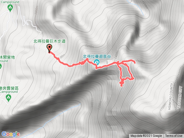 北得拉曼巨木步道