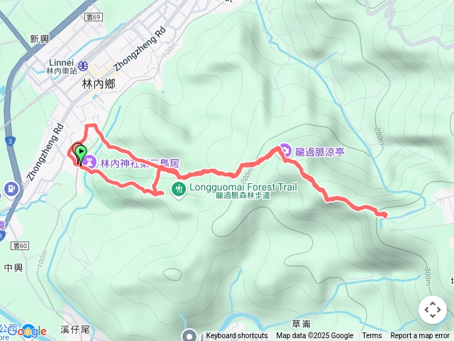 龍過脈森林步道（環狀）