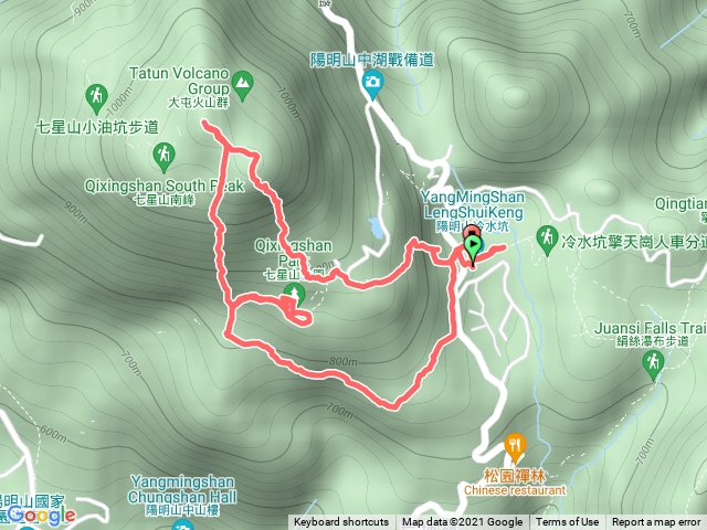 冷水坑-七星東峰_主峰-七星公園-冷苗步道-冷水坑