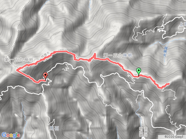 馬望僧侶山連走泰平山至李崠山