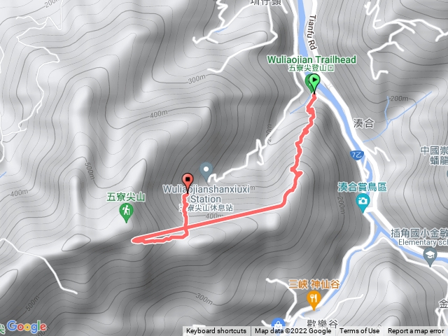 三峽五寮尖登山步道