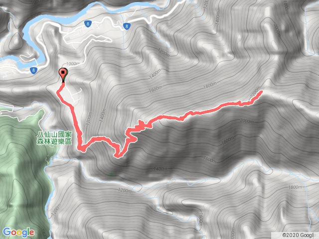 斯可巴登山口登馬崙山