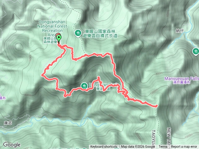 東眼山連走啦卡山預覽圖