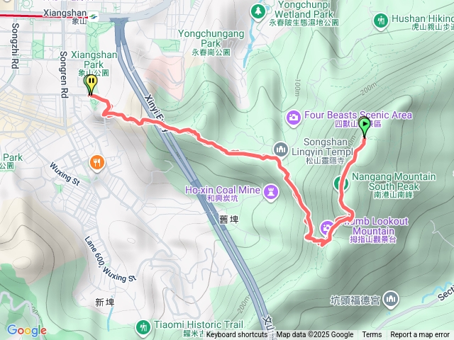 象山公園九五峰來回