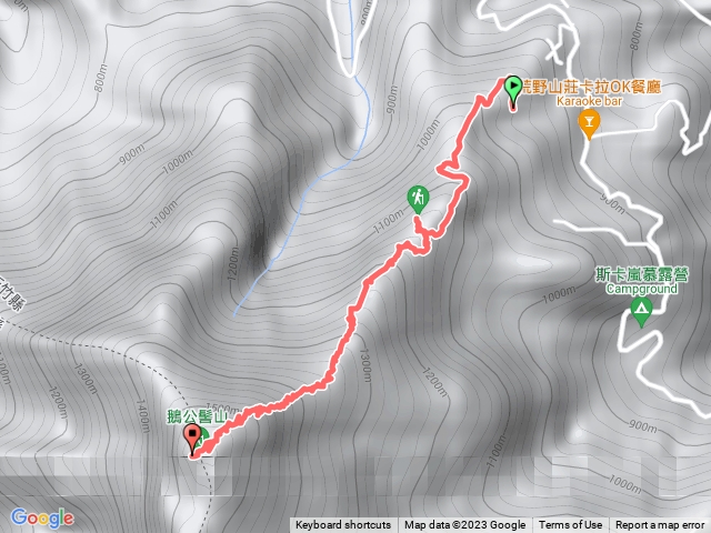 鵝公髻第一登山步道