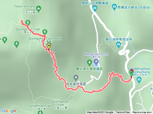 七星山東主峰