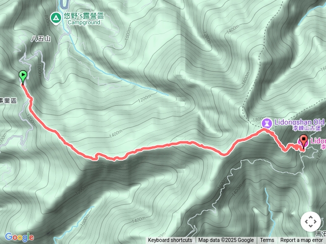 小百岳李崠山步道20250615
