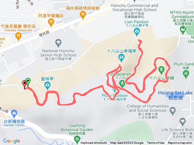 十八尖山健行步道